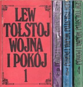 Tołstoj Lew - Wojna i Pokój. Tom 1/4.  Przełożył Andrzej Stawar.