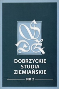 Dobrzyckie studia ziemiańskie. Nr 2.