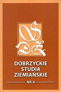 Dobrzyckie studia ziemiańskie. Nr 4.