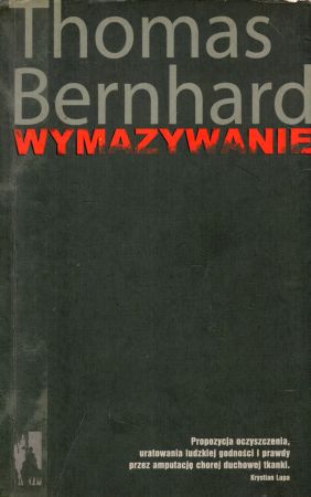 Bernhard Thomas - Wymazywanie. Rozpad.jpg