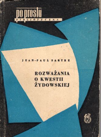 Sartre Jean Paul - Rozważania o kwestii żydowskiej.jpg