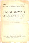 Polski Słownik Biograficzny. Dunin Rodryg - Działyński Stanisław. Tom VI/1, zeszyt 26.
