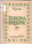 Saski W. - Rodzina Pasków. Fragmenty powieści.