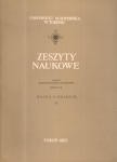 Zeszyty naukowe. Nauki humanistyczno-społeczne. Zeszyt trzydziesty dziewiąty. Nauka o książce VI.